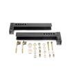 RealTruck BACKRACK Hardware Kit for use w/Wide-Top Tonneau, Black, No Drill | 50311 | Fits 2019-2025 Ford Ranger view 2