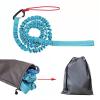 ZYLLZY Bicycle Tow Rope Belt Strap,Bike Tow Rope Bungee Mountain Bike Parent-Child Pull Reflective Traction Portable Outdoor Bicycle Towing Strap with Frame Bag(Up to 500 lbs/225 kg) view 4
