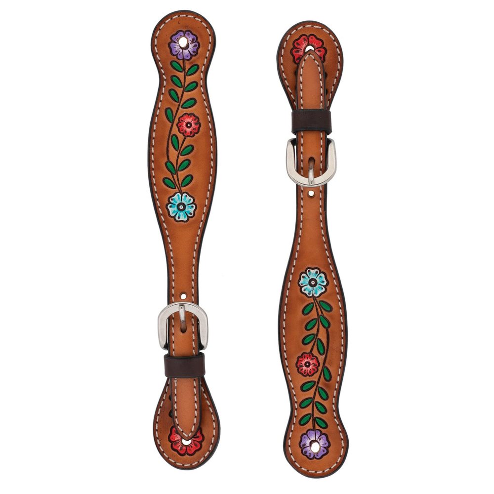 Weaver Leather Floral Vine Ladies S/Strap