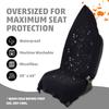Orange Mud Transition Wrap Extreme Waterproof Car Seat Cover & Changing Towel Sweat-Proof, Secure Wrap for Athletes, Runners, Cyclists, Triathletes Black view 4
