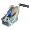 findmall Heavy Duty Hand Winch 3500lbs Hand Crank Strap Gear with 10m (32ft) Strap Manual Operated Two-Way Ratchet Boat Trailer Marine view 1