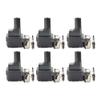 Newparts Premium 6 Ignition Coils & 6 Nickel Spark Plugs Kit For BMW E39 528i E36 M3 L6 view 1
