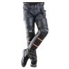 HGTRH Winter Waterproof Motorcycle Knee Pads, Protective Knee Pads Warm Cycling Leather Knee Brace with Adjustable Elastic Band and Reflective Strip, Windproof Leg Gaiter Warm Leggings Covers view 1