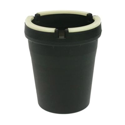 LUOFDCLDDD AshtrayPortable Cup for Outdoor or Indoor Use Leakproof Vehicle Trash Bin Windproof Silicone Rubber High Temperature Easy to Empty,2/1