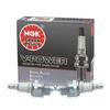 NGK Set of 2 Nickel V-Cut V-Power Spark Plugs Gap .028" Copper Cores BPM8Y view 1