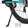 DACKZZM Bike Kickstand 18mm Hole Spacing Bicycle Kickstand for Mountain Bike, Rear Mount Bike Kick Stand Fit 24inch 27.5in Adult Bike, Mountain Bike Kickstand Suit for Road Bike/MTB/BMX view 1