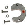 US Marine Products Zinc Anode Kit Fits Mercruiser Alpha 1 Gen 2 Lift Ram Zinc Anode Kit with Hardware Includes Both Zincs Replaces 806189 view 2