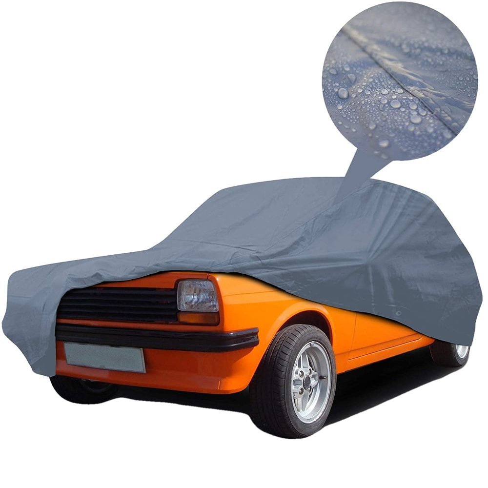 CARDIZ Supreme Full Car Cover Semi Custom Fit for Full-Size Cars | Dustproof, Windproof, UV Protection, Breathable & Durable All-Weather Protection | Fits Volkswagen Scirocco 1982-1992 Coupe 2-Door