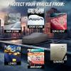 CARDIZ Supreme Full Car Cover Semi Custom Fit for Full-Size Cars | Dustproof, Windproof, UV Protection, Breathable & Durable All-Weather Protection | Fits Volkswagen Scirocco 1982-1992 Coupe 2-Door view 2