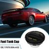 X AUTOHAUX 17670-S5A-A32 Car Engine Oil Fuel Tank Cap Filler Gas Cap Cover for Honda Civic 2001-2005 for Honda Element 2003-2005 Black view 2
