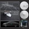Car Cover Compatible with Lexus RC200T RC300 RC350 250H 430UX 200UX All-Weather Protection Outdoor Car Cover Waterproof Windproof dust-Proof Anti-Snow (Color : Black, Size : 430UX) view 4