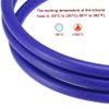 MECCANIXITY Silicone Vacuum Tubing Heater Hose 1/2" ID 3.3ft 101psi 392F Blue Reinforced High Temperature for Engine view 4