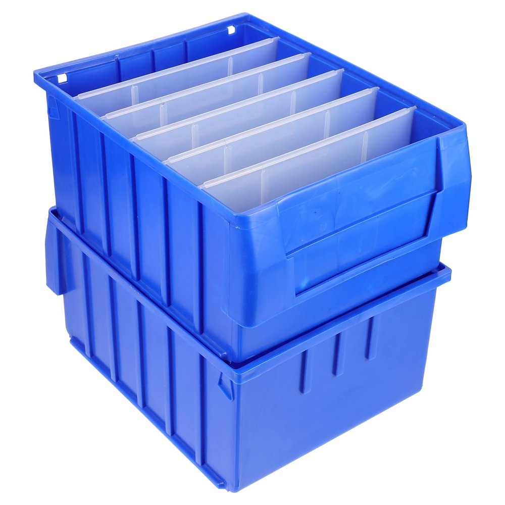 FAVOMOTO 1set Component Storage Box Removable Partitions for Home Organization Sundries Container for Stationery Accessories Toys and Cosmetics for Easy Access and Organization