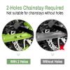 EFEALL Bike Kickstand,18mm Hole Spacing Bicycle Kick Stand,Adjustable Length Bike Side Kickstand fit 24in 26in 27.5",Bike Kick Stand Suit Mountain Bike/BMX/MTB -Special Hole Distance 18mm view 2