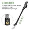EFEALL Bike Kickstand,18mm Hole Spacing Bicycle Kick Stand,Adjustable Length Bike Side Kickstand fit 24in 26in 27.5",Bike Kick Stand Suit Mountain Bike/BMX/MTB -Special Hole Distance 18mm view 4