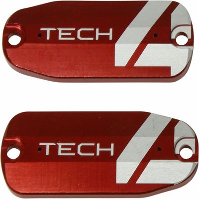 HOPE Tech 4 Reservoir Lid - Red