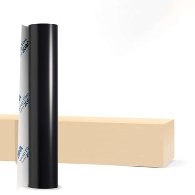 24"x60" (2FTx5FT) Satin Black Car Auto Vinyl Vehicle Wrap Sticker Made from Genuine 3M 2080 Film Sheet Decal Air Release Technology