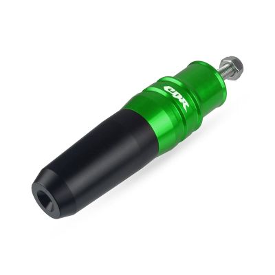 XLNB for Honda CBR250R CBR300R CBR500R CBR600F CBR650F Motorcycle CNC Accessoires Falling Protection Exhaust Slider Crash Pad Slider Anti-Fall Frame Sliders (Color : Green)