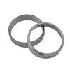 Mofun Exhaust Gasket Compatible with Harley Big Twin and Sportster Models,Dyna,Touring,Softail 1984-2024,1 Pair 2pcs, Made of Wire and Graphite view 1