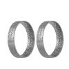 Mofun Exhaust Gasket Compatible with Harley Big Twin and Sportster Models,Dyna,Touring,Softail 1984-2024,1 Pair 2pcs, Made of Wire and Graphite view 3