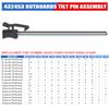 432453 Outboard Tilt Pin Assembly Fit for 1980-1990 Johnson Evinrude Outboards 4/4.5/6/7.5/8/9.9/14/15 HP Replace for 0432453 0389835 0334470 0390441 0334469 778197 view 4
