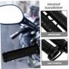 1pair Motorcycle Electric Heated Handlebar Grips Level Temperature Control Hand Covers for Motorbike Handlebars view 3