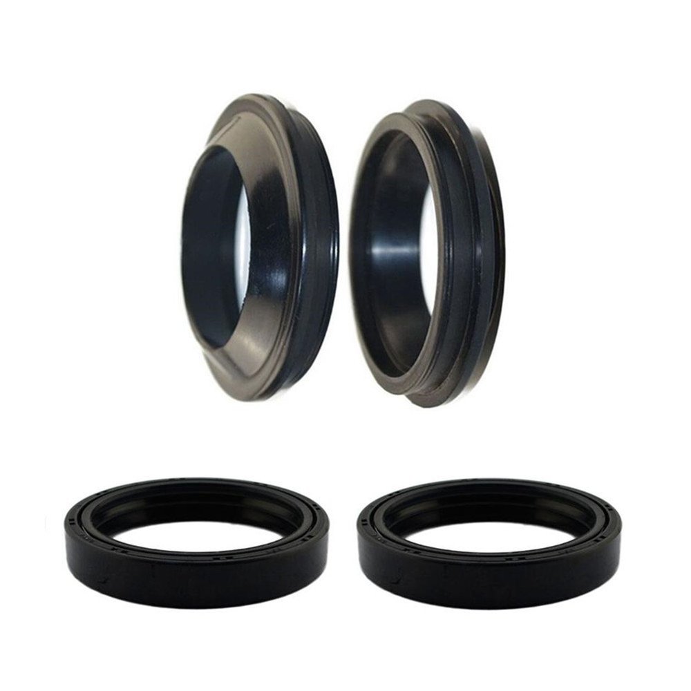 AHL Front Fork Shock Oil Seal and Dust Seal Set Compatible with Yamaha FJR 1300 AS 2006-2014 FJR1300 2001-2005 FJR1300 AS Automatik ABS 2006-2014