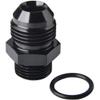 Podavelle 10AN Male Flare to 8AN ORB O-ring Boss Fuel Pump Rail Adapter Fitting Aluminum Black view 1