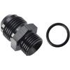 Podavelle 10AN Male Flare to 8AN ORB O-ring Boss Fuel Pump Rail Adapter Fitting Aluminum Black view 4