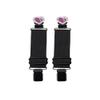 GARGOYLE BELLS Adjustable Boot Clips for Motorcycle, Black Boot Straps Elastic Pant Keeper for Men & Women, Pant Waist Tightener for Riding view 1
