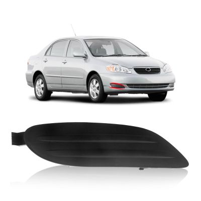 CarPartsDepot Front Right Passenger Side Fog Light Cover 2005-2008 Compatible With Toyota Corolla Sedan 5212702170 TO1039107