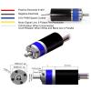 CM36-3650 DC 12V D Shaft Gear Motor Speed Reduction Planetary Brushless Gear Motor with Bracket and Controller (DC12V 120RPM),Geared Motor view 3