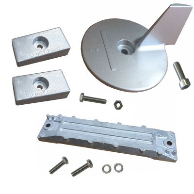 Aluminum Anode Kit Fits Honda 75-115 HP Full Anode Kit US Military Grade Aluminum Replaces 8M6008003, 95411, 18-6163