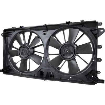 Go-Parts - for Radiator Fan Assembly for (2017-2022), Expedition (2018-2021), Dual Fan with Tow Package, Replacement 2018 2019 2020 2021 HL3Z 8C607 D