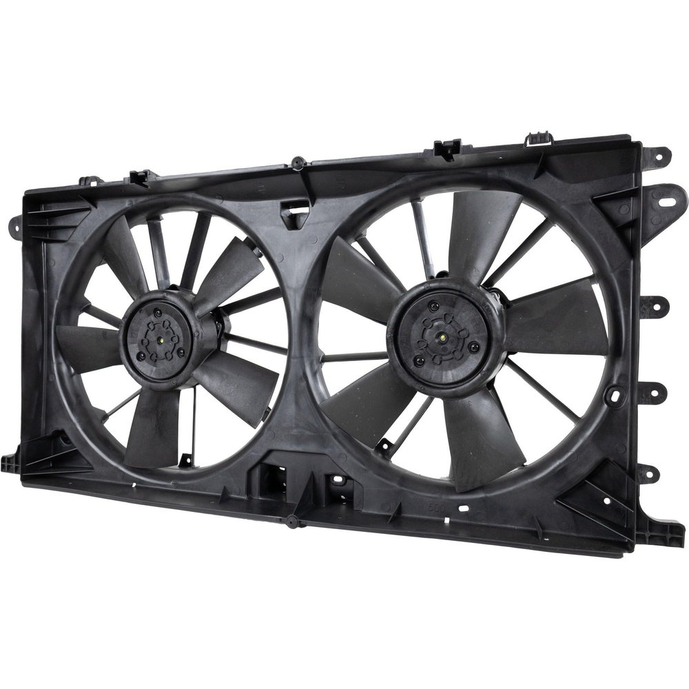 Go-Parts - for Radiator Fan Assembly for (2017-2022), Expedition (2018-2021), Dual Fan with Tow Package, Replacement 2018 2019 2020 2021 HL3Z 8C607 D
