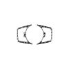 Carbon Fiber Headlight Switch Panel Interior Trim Cover for Ford F-150 Mustang view 1