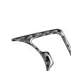 Carbon Fiber Headlight Switch Panel Interior Trim Cover for Ford F-150 Mustang view 3