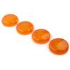 GZYF Motorcycle 4 Pcs Turn Signal Light Indicatior Lens for Yamaha V-Star XVS650 XVS1100, Road Star, Midnight Star, V-Max, Maxim XJ700, Virago XV250 XV535 XV750 XV1000 All Years, Amber view 3