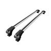 accessorypart Compatible with Dacia Duster (HS) Post-Facelift 2014-2017 ACE-1 Model Car Roof Rack Cross Bar Gray Aluminium 2 Bars view 1