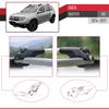 accessorypart Compatible with Dacia Duster (HS) Post-Facelift 2014-2017 ACE-1 Model Car Roof Rack Cross Bar Gray Aluminium 2 Bars view 4