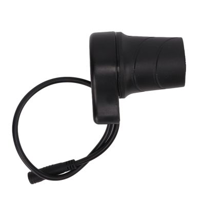 Electric Throttle, Left Hand 22.2mm Throttle Grips for e-Bike Mid Drive Motor, Universal Fit for Commuters, Trail Riders, and Urban Cyclists