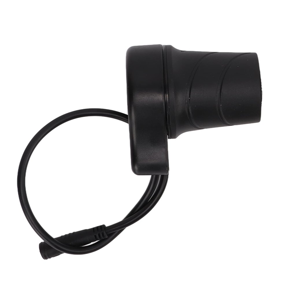 Electric Throttle, Left Hand 22.2mm Throttle Grips for e-Bike Mid Drive Motor, Universal Fit for Commuters, Trail Riders, and Urban Cyclists