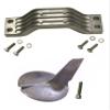 US Marine Products Aluminum Anode Kit Fits Yamaha 200-300 Hp 2 Stroke and HPDI Includes Hardware Replaces Quicksilver 8m6007987, Martyr CMYHP200300KITA, Seachoice 95251 view 1