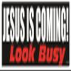 Gear Tatz - Jesus is Coming, Look Busy - Christian Car Magnet - 2.75 x 9.75 inches - Professionally Made in the USA - Magnetic Decal view 1