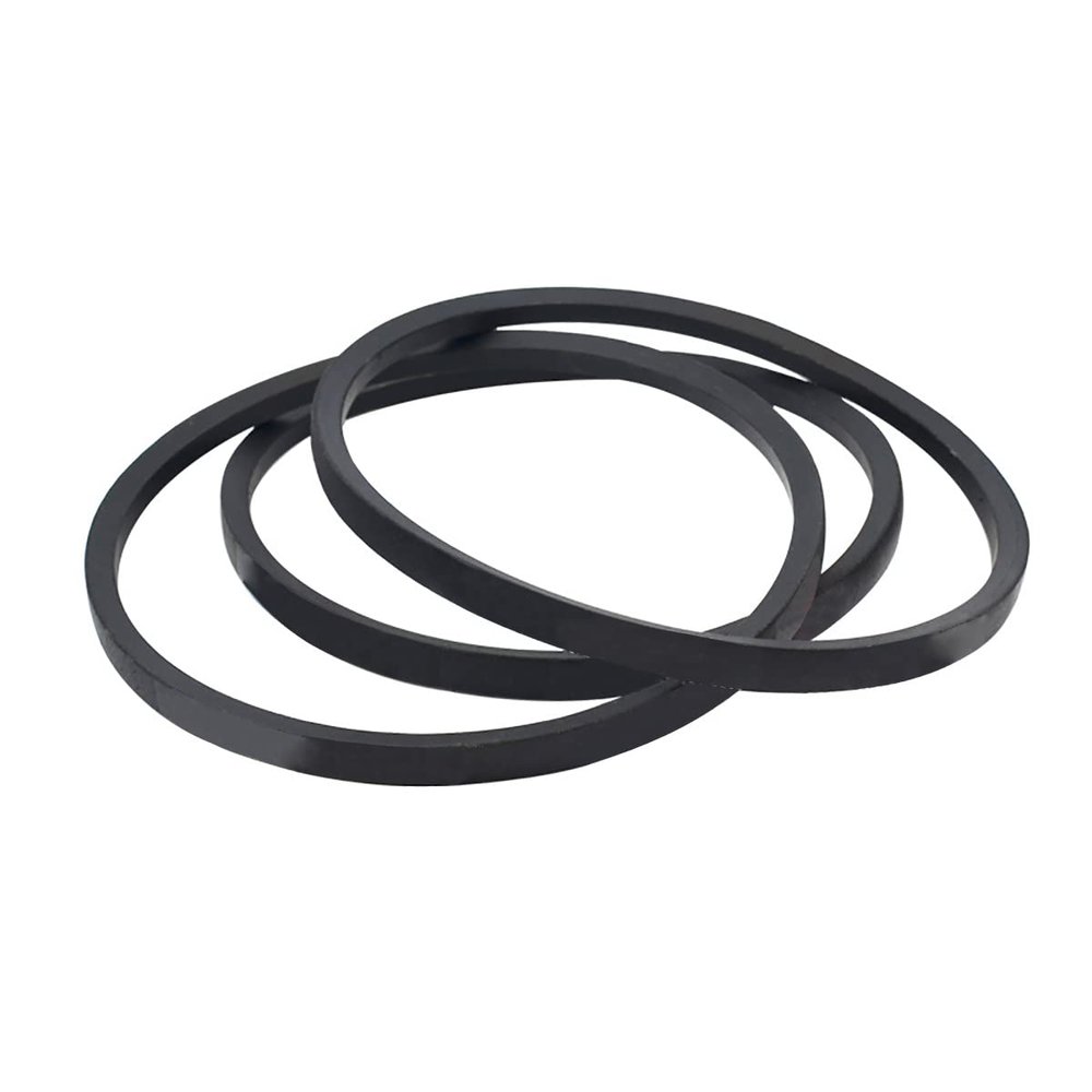 1PCS Drive V Belt Rubber Power Transmission Belt B850 Inner Girth 33.46 Width 17mm Triangle Belt for Industrial Machinery Replace BeltBlack