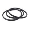 1PCS Drive V Belt Rubber Power Transmission Belt B850 Inner Girth 33.46 Width 17mm Triangle Belt for Industrial Machinery Replace BeltBlack view 1