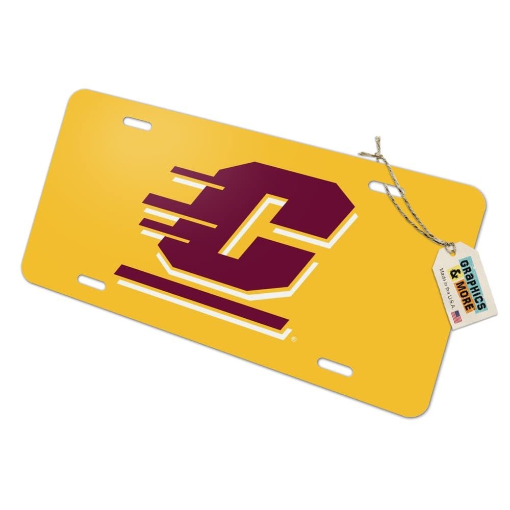 Central Michigan University Secondary Novelty Metal Vanity Tag License Plate