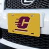 Central Michigan University Secondary Novelty Metal Vanity Tag License Plate view 2