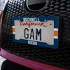 GRAPHICS & MORE Bucknell University Stripe License Plate Tag Frame view 3