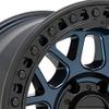 KMC KM549 GRS 17x9 6x5.5" +0mm Blue Wheel Rim 17" Inch KM54979068900 view 4